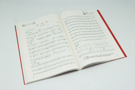 Musical Instrument Teaching Course Woodfree Book Printing Service