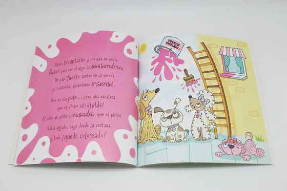 Zoo Deer Dog 420g art paper Paperback Children Kid Story Book Printing Service