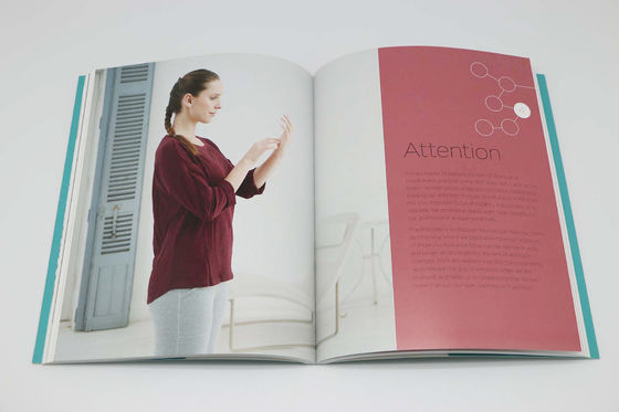 234*192 mm Perfect Bound Book Printing 280g art paper Gloss lamination