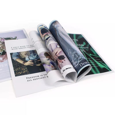 Customized Size Matte Softcover Brochure Booklet Printing
