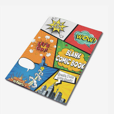 Paperback Comic Books Softcover Book Printing