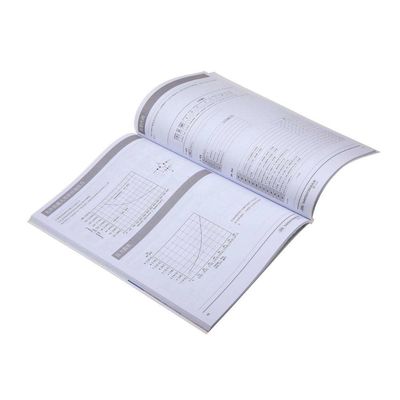 Sewing Binding Softcover Book Printing Customized Size For Product Catalog