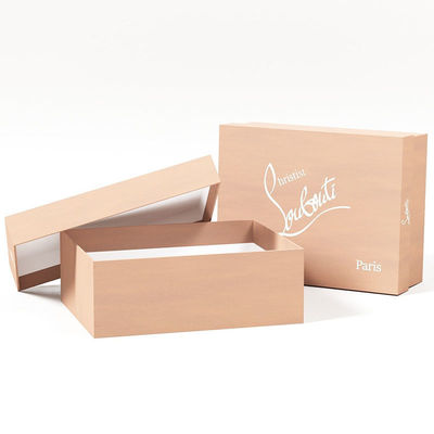 Custom Logo Shoe Packaging Boxes Embossing Cardboard Shoe Boxes