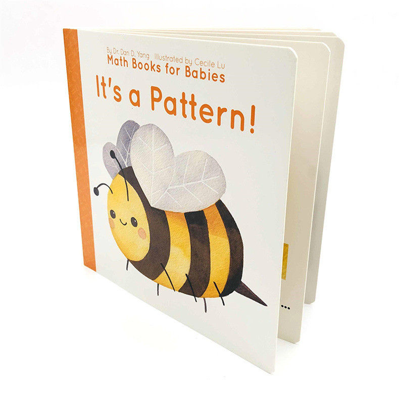 CMYK Custom Board Book Printing Softcover Customization